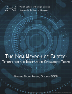 The New Weapon of Choice Technology and Information Operations Today