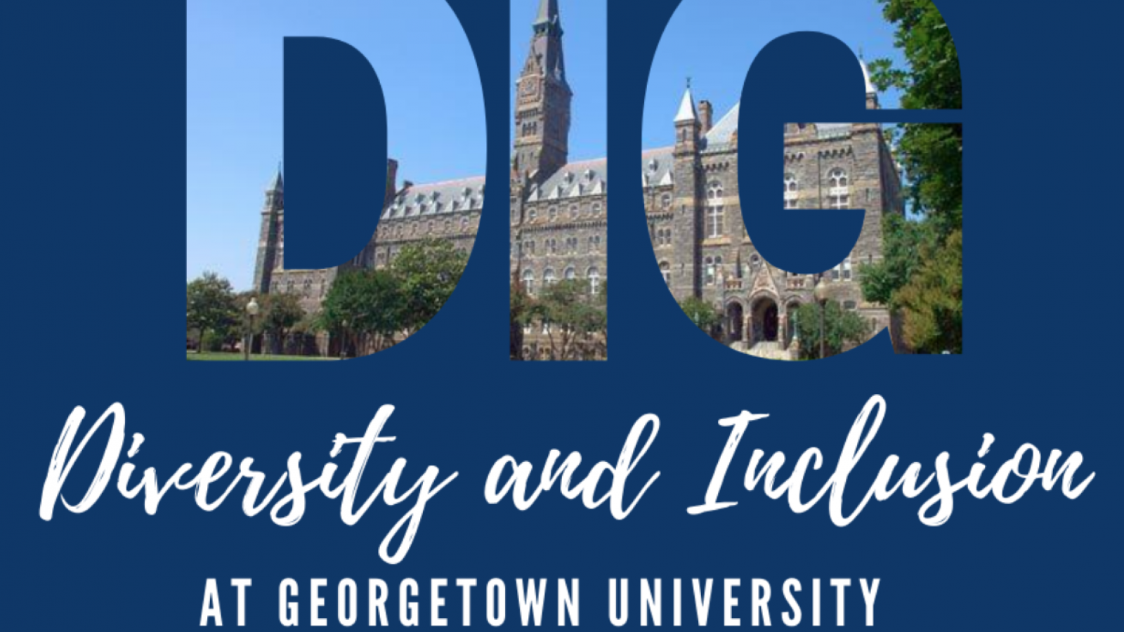 DIG Diversity and Inclusion at Georgetown University