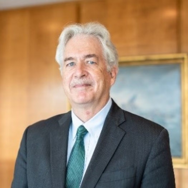 Ambassador William J. Burns portrait business attire