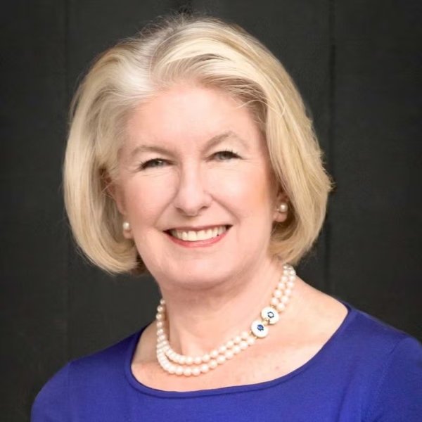 Ambassador (ret.) Pamela Hyde Smith portrait smiling