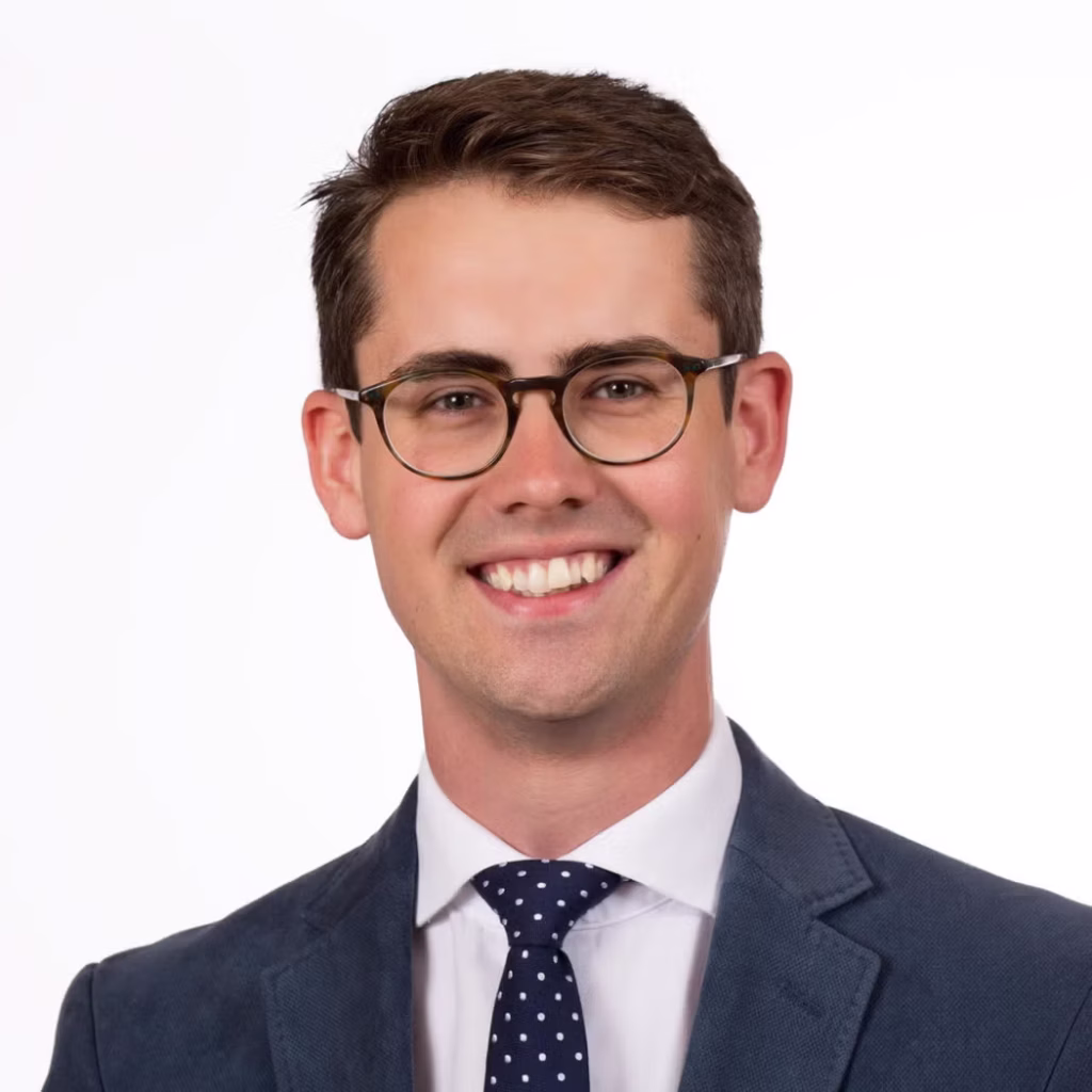 Alistair Somerville smiling