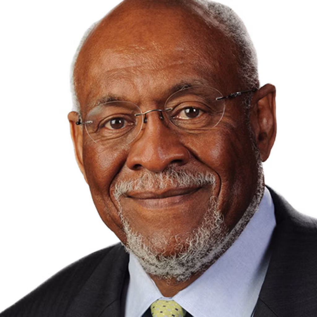Johnnie Carson in business clothes