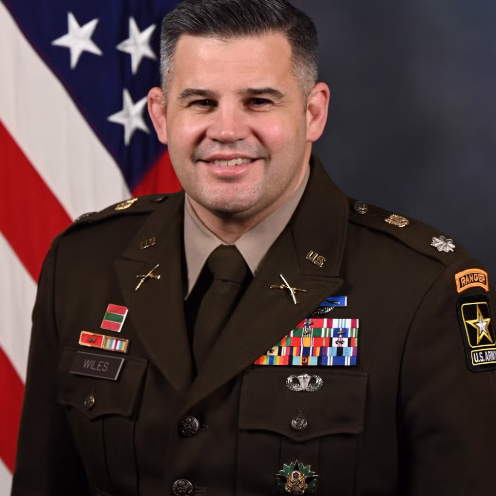 Joshua I. Wiles in uniform